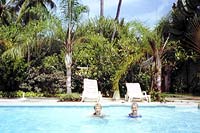 Beach Club Pool, just across the road from Mangoes